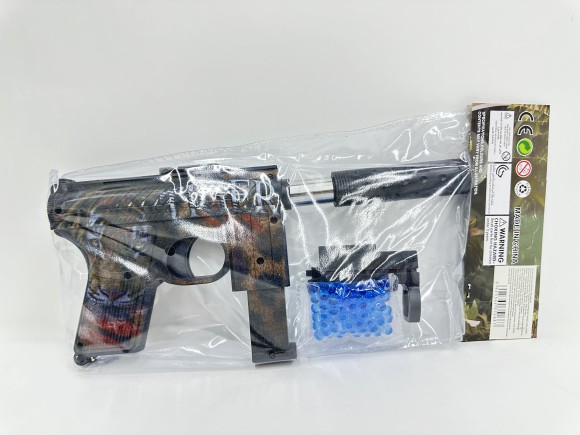 пистолет стреляет орбизами