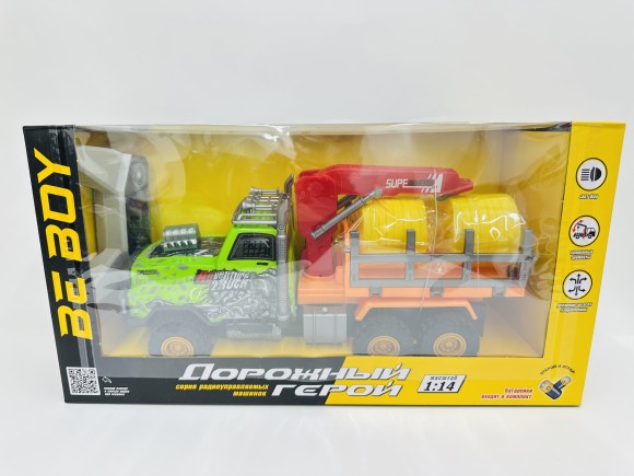 Машинка р/у "ВеВоу" на бат., М1:14, световые эффекты, в/к 45,3*23,5*13 см