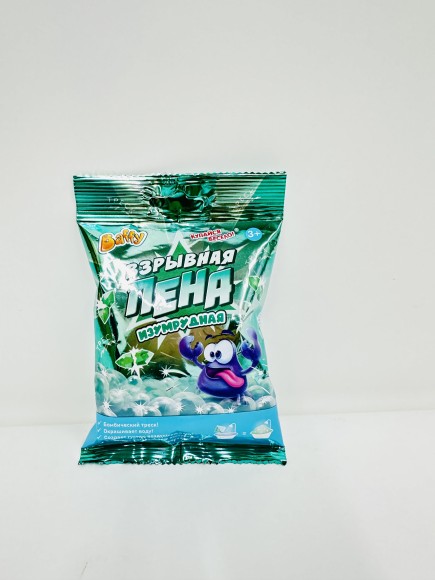 Средство для принятия ванн «Baffy»®, «Купайся Весело!»®: Сухая пена для ванный, в/п 15*9,5*0,9 см